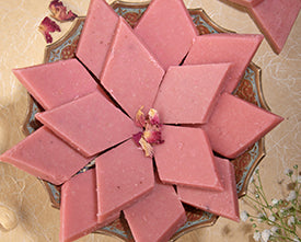 Rose Kaju Katli Premium